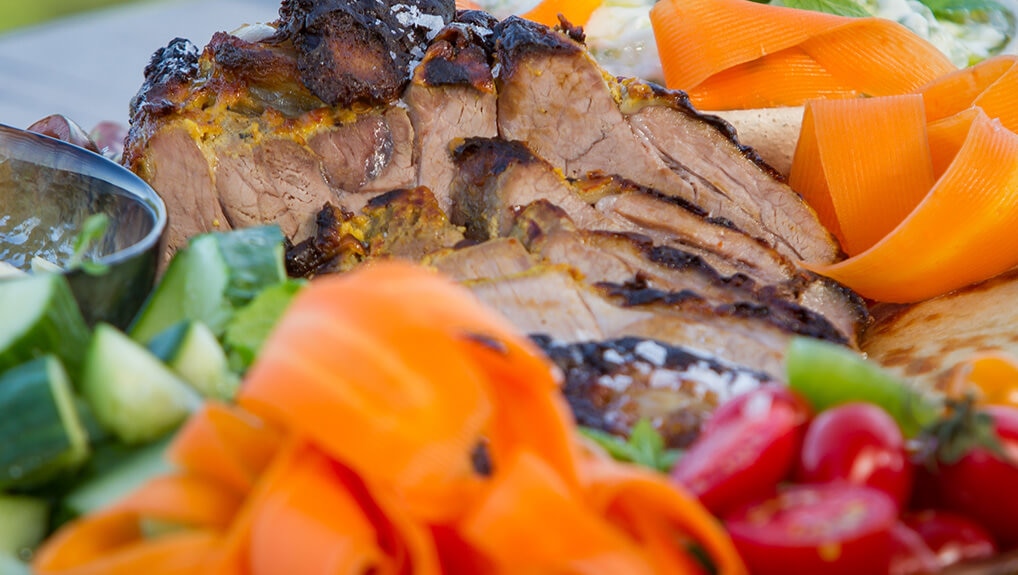 Roast Leg of Lamb in a Masala Yoghurt Marinade | Recipes | Homegrown